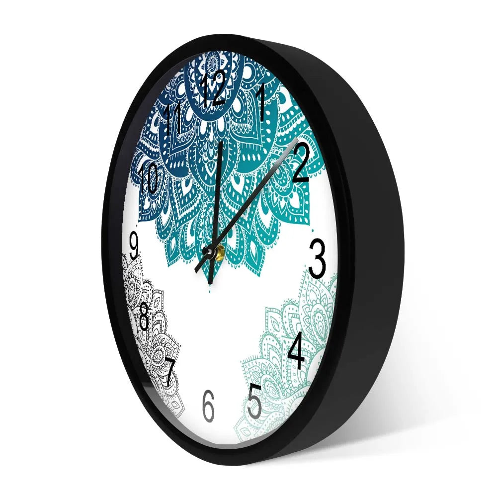 Mandala Wall Clock