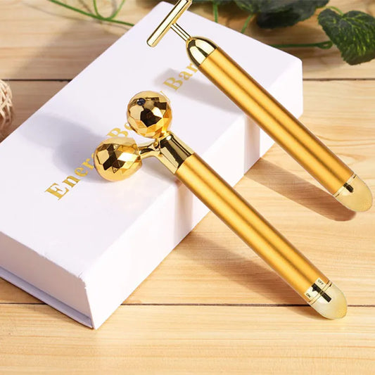 Gold Facial Vibrating Massager