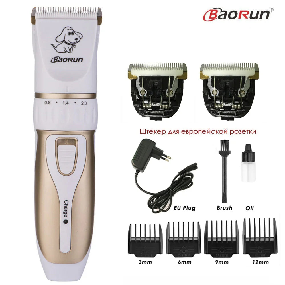 BaoRun P2 P3 Professional Pet Cat Dog Hair Trimmer