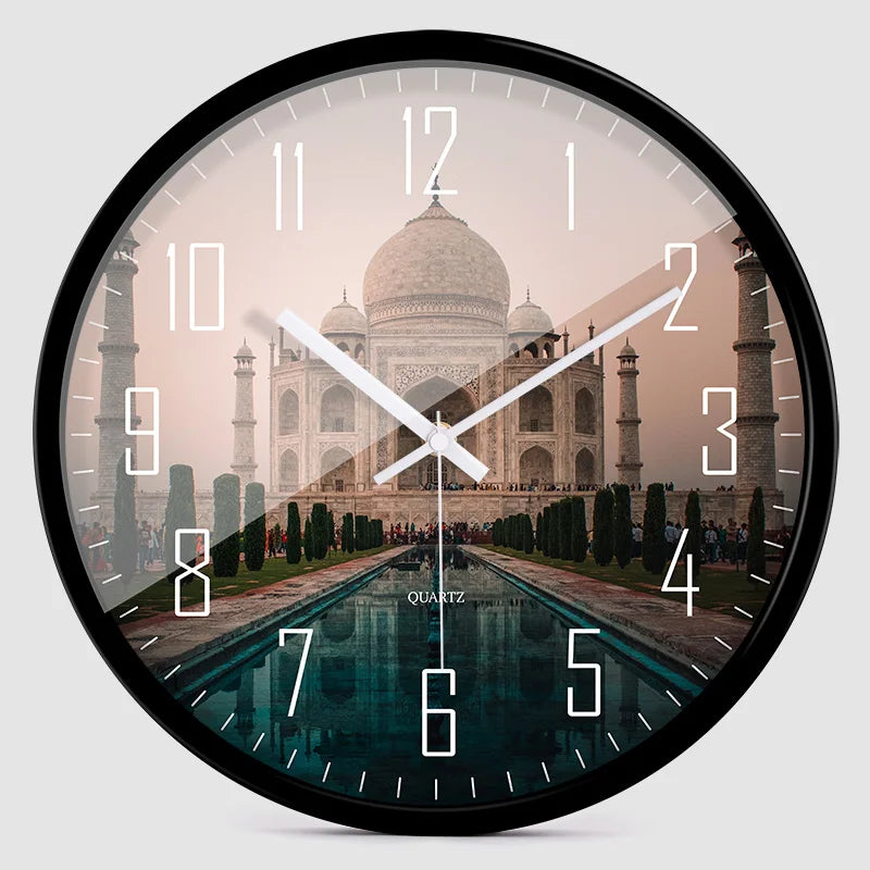 Taj Mahal wall clock