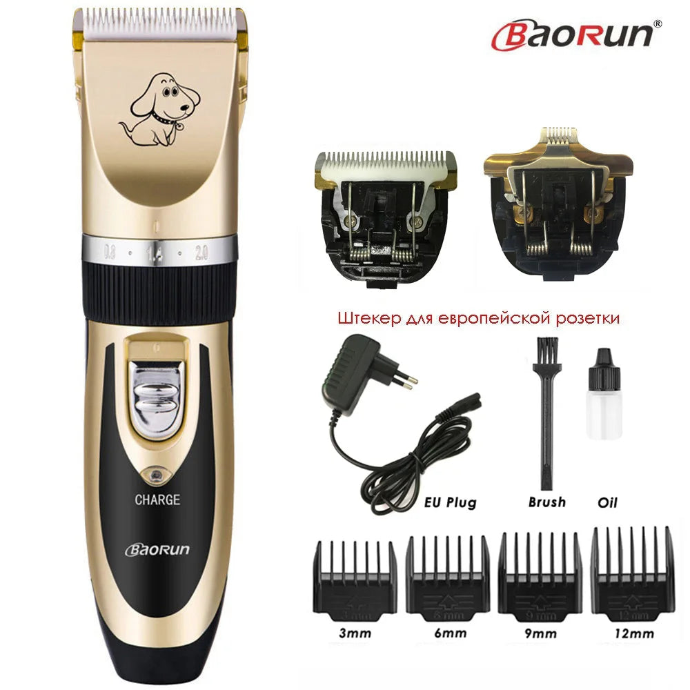 BaoRun P2 P3 Professional Pet Cat Dog Hair Trimmer