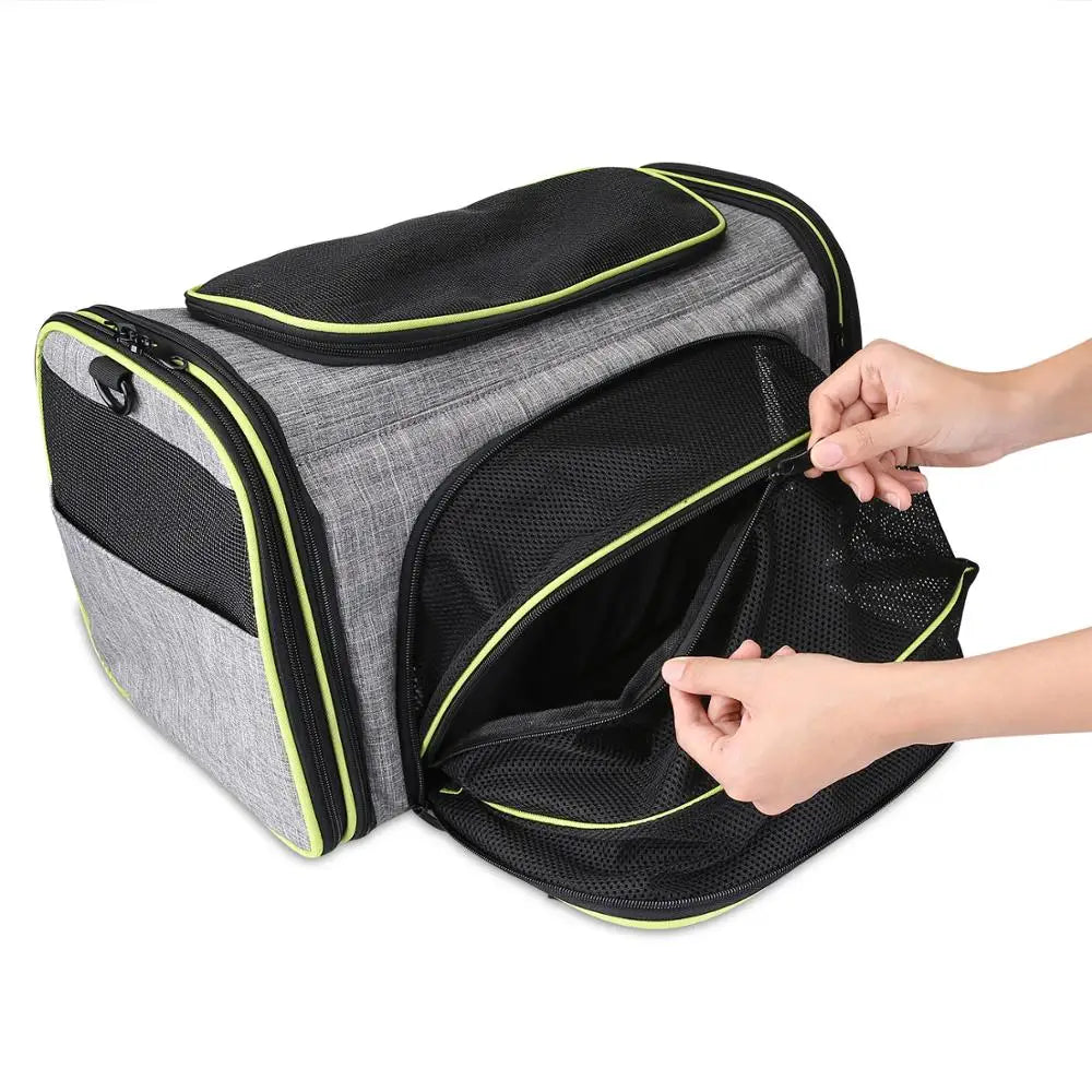 Pet Carriers Four Expandable Sides