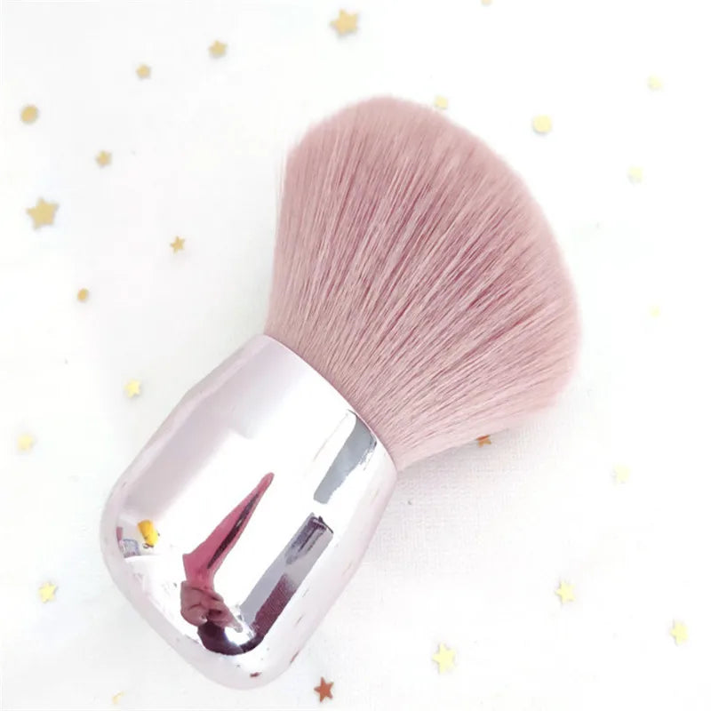 Pink Powder Makeup Brush