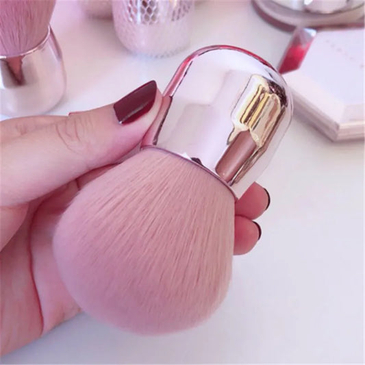 Pink Powder Makeup Brush