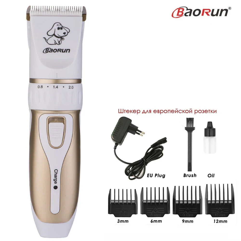 BaoRun P2 P3 Professional Pet Cat Dog Hair Trimmer