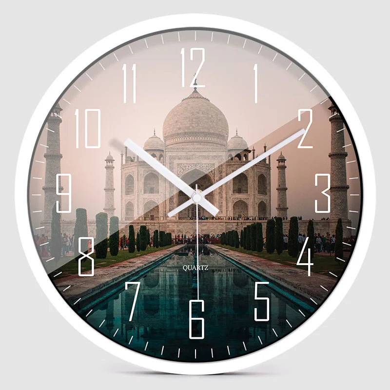 Taj Mahal wall clock