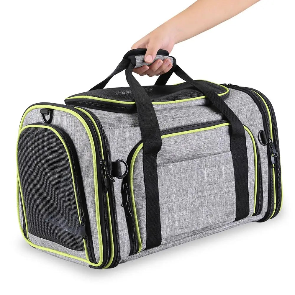 Pet Carriers Four Expandable Sides