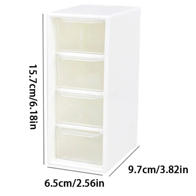 White Desktop Storage Box