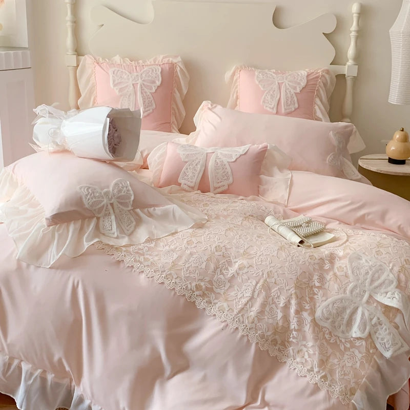 Korean Princess Bedding Set