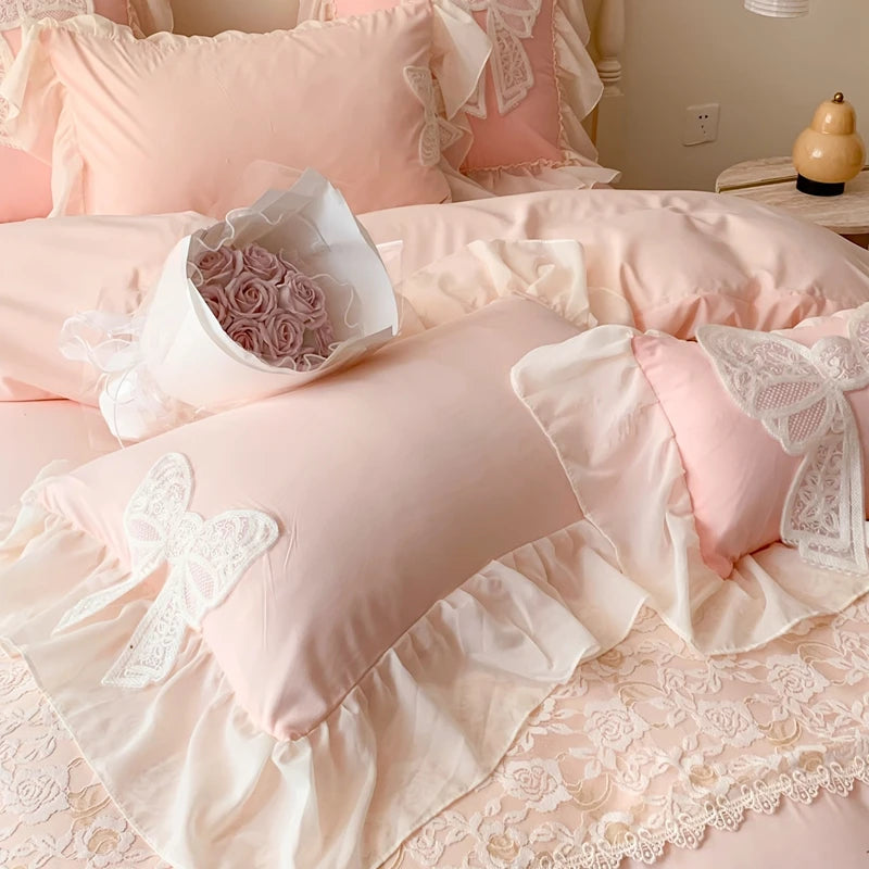 Korean Princess Bedding Set