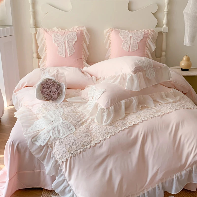 Korean Princess Bedding Set