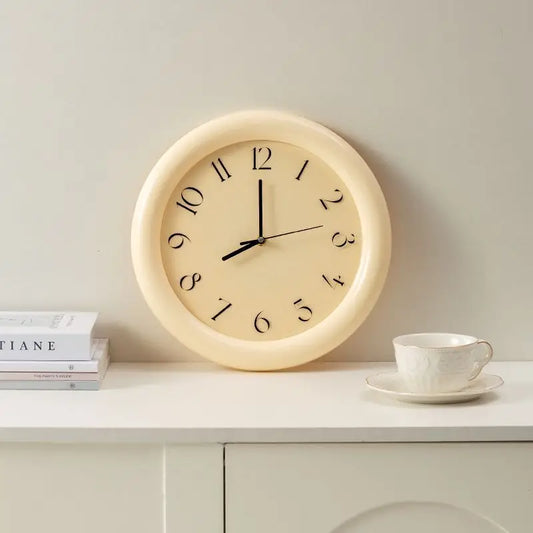 Cream Wall Clock