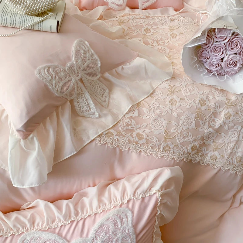 Korean Princess Bedding Set