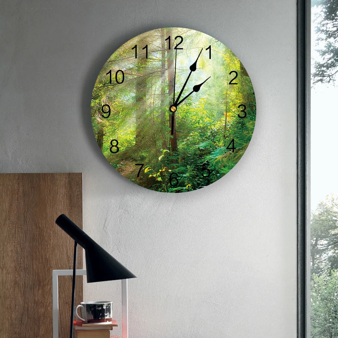 Beautiful Forest Wall Clock