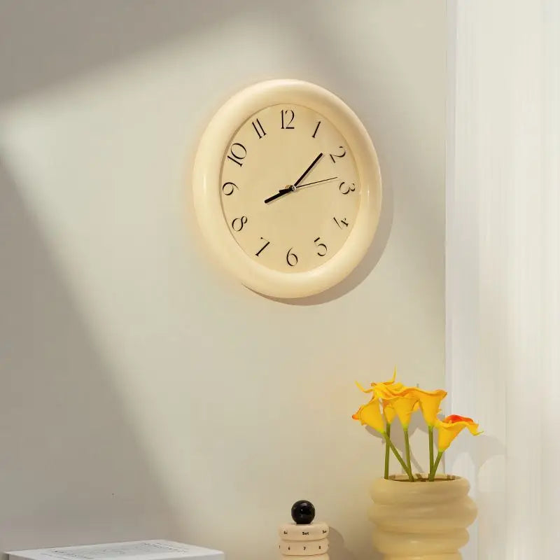 Cream Wall Clock