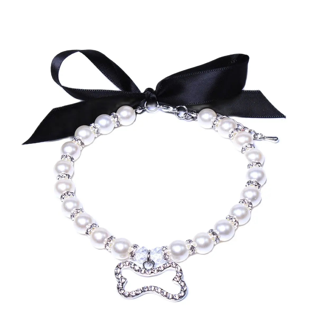 Pet Dog Pearls Necklace Collar