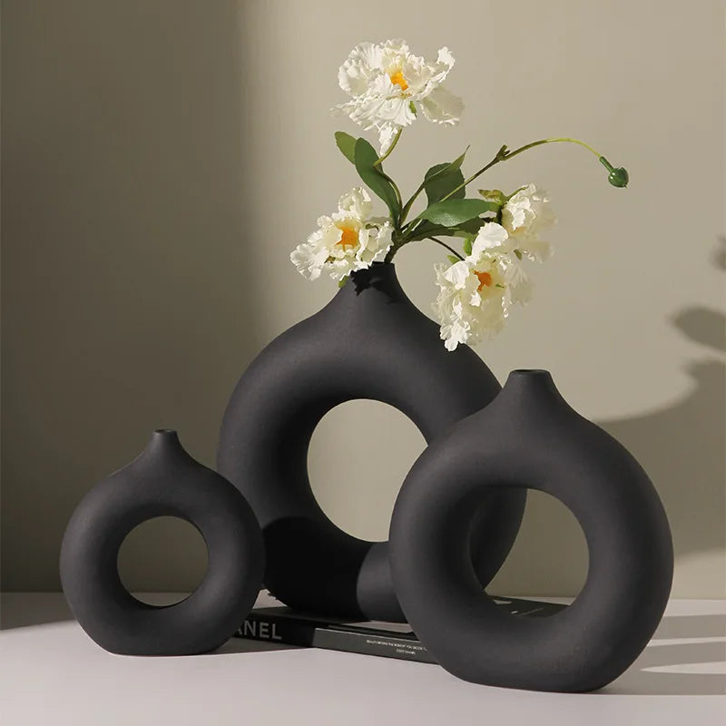 Nordic Ceramic Vase for Decoration CAPIRON