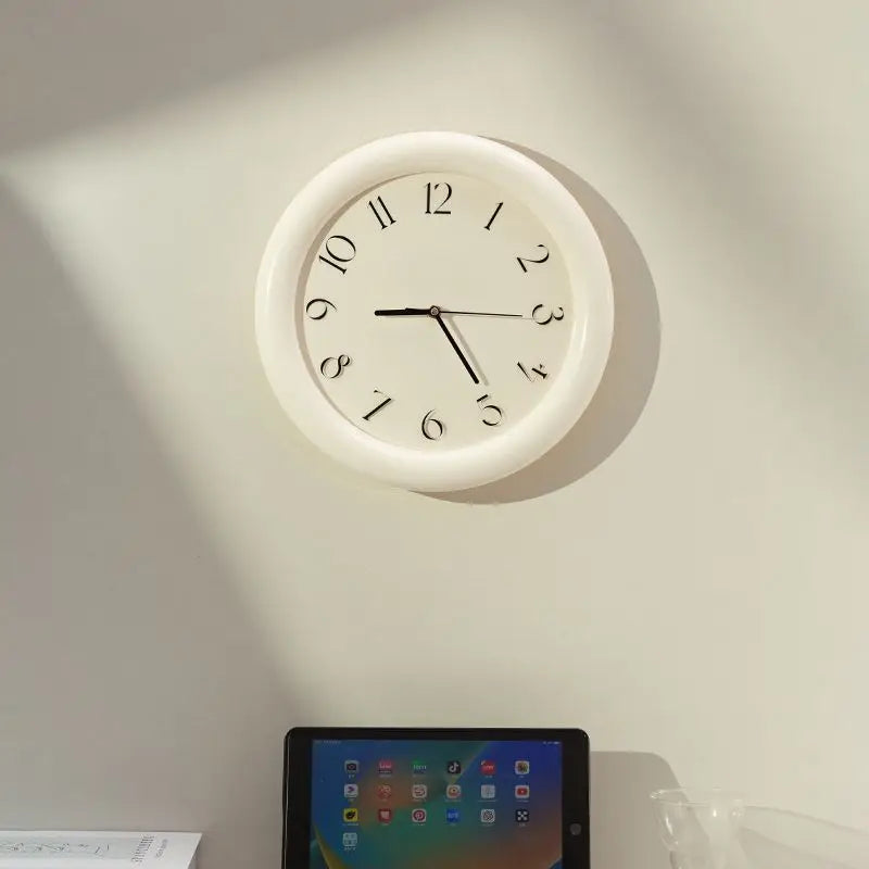 Cream Wall Clock