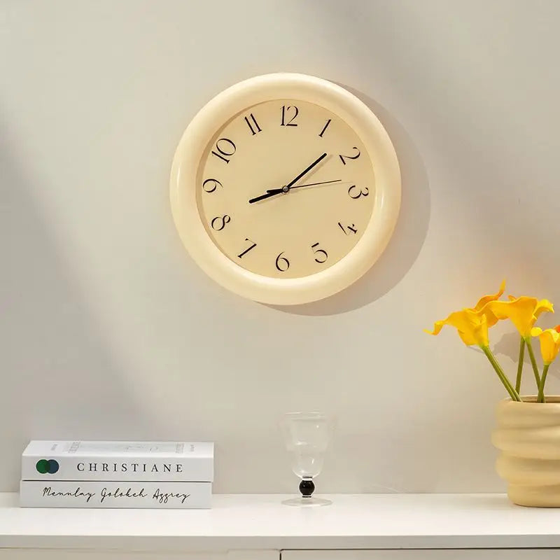 Cream Wall Clock