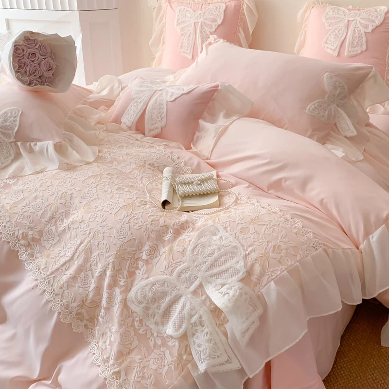 Korean Princess Bedding Set