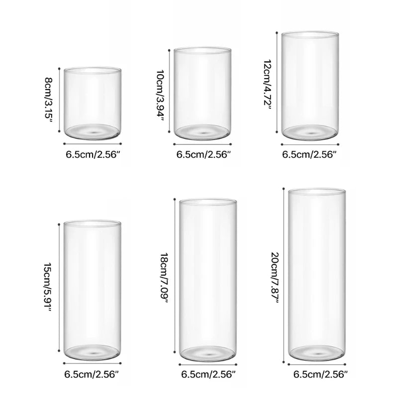 Decorative Glass Vase Table Centerpieces